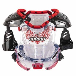 [CIR211] PECHERA CIRCUIT ADULTO PC/PPCRISTAL/ROJO MEDIO (PR005-E03) CIRCUIT EXCLU