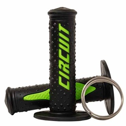 [CIR223] PUÑO ELECTRA RACING NEGRO/VERDE (JGO) CIRCUIT MA008-217