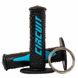 [CIR226] PUÑO ELECTRA RACING NEGRO/AZUL FLUO (JGO) CIRCUIT MA008-21Z