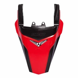 [CIR271] GUARDABARRO TRASERO UNIV. HONDA XR250 TORNADO NEGRO/ROJO CIRCUIT PF005-21V