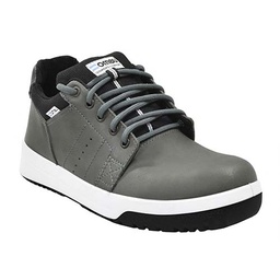 [CON673] ZAPATILLA SNEAKER C/PUNTERA GRIS OMBU T.43 (ZAP-0403-GRI-43)