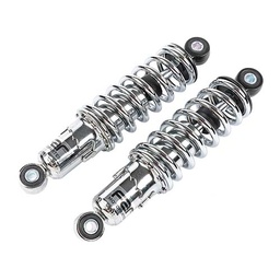 [FAR003] AMORTIGUADOR HONDA BIZ TUNNING CROMADO JGO FAR (476)