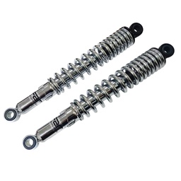 [FAR061] AMORTIGUADOR CG TITAN 150 STD CROMADO JGO FAR (30088)