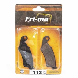 [FRI135] PASTILLA DE FRENO HONDA CR 125-CRF 150-CRF 230-NX250-XR250 DEL. FRIMA (112)