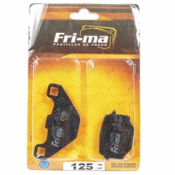 [FRI148] PASTILLA DE FRENO KAWASAKI KR 250-125/ SUZUKI LT 230/ RG 1 DEL. FRIMA (125)