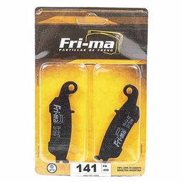 [FRI162] PASTILLA DE FRENO YAMAHA YZ 125 CE16C 2008-YZ 250 2T CG23C 08-1 DEL. FRIMA (141)