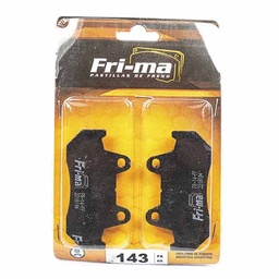 [FRI164] PASTILLA DE FRENO HONDA CBX 1000 B/C 81/82 R/ CB 750 FC/F2C/FD/F2D 83-84 R DEL. FRIMA (143)