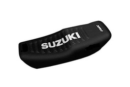 [FUN251] FUNDA ASIENTO SUZUKI GN 125 NEGRO/NEGRO/BLANCO FMX (MXS HFS 107NNB)