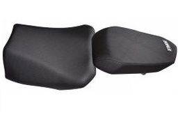 [FUN323] FUNDA DE ASIENTO BAJAJ ROUSER NS200 DOBLE NEGRO FMX (MXR TG 607N)