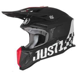 [J18047] CASCO JUST1 J18 OLD SCHOOL BLACK MATT XS