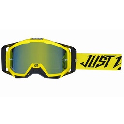 [J1A002] ANTIPARRA JUST1 IRIS FLASH YELLOW (MICA REPUESTO + TEAR OFF 8pcs)