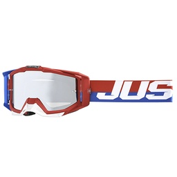 [J1A017] ANTIPARRA JUST1 IRIS SOLID TWIST RED/BLUE (MICA REPUESTO + TEAR OFF 8pcs)