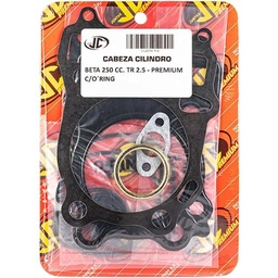 [JJC140] JUNTA TAPA DE CILINDRO BETA 250 TR 2.5 PREMIUM C/ORING JC (21536P/O)