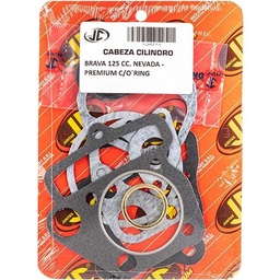 [JJC168] JUNTA TAPA DE CILINDRO BRAVA 125 NEVADA PREMIUM C/ORING JC (21423P/O)