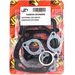 [JJC171] JUNTA TAPA DE CILINDRO MOTOMEL 250 SIRIUS PREMIUM C/ORING JC (21436P/O)