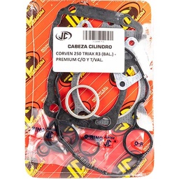 [JJC177] JUNTA TAPA DE CILINDRO CORVEN 250 TRIAX (BAL) PREMIUM C/ORING JC (21508P/O)