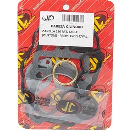 [JJC178] JUNTA TAPA DE CILINDRO ZANELLA 150 PAT. EAGLE (CUSTOM) PREM. C/ORING JC (06436P/O)