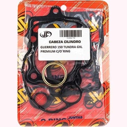 [JJC181] JUNTA TAPA DE CILINDRO GUERRERO 150 TUNDRA GXL PREMIUM C/ORING JC (21522P/O)