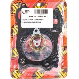 [JJC183] JUNTA TAPA DE CILINDRO BETA 250 MOTARD PREMIUM C/ORING JC (21535P/O)