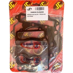 [JJC186] JUNTA TAPA DE CILINDRO HONDA 650 XR PREMIUM C/ORING JC (21186P/O)