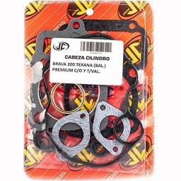 [JJC196] JUNTA TAPA DE CILINDRO BRAVA 200 TEXANA (BAL) PREMIUM C/ORING JC (21241P/O)