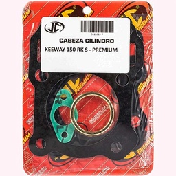 [JJC202] JUNTA TAPA DE CILINDRO KEEWAY RK S 150 PREMIUM JC (21313P)