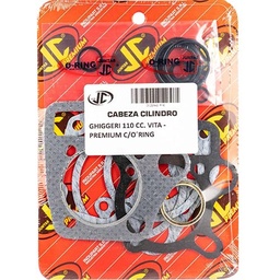 [JJC206] JUNTA TAPA DE CILINDRO GHIGGERI 110 VITA PREMIUM C/ORING JC (21342P/O)