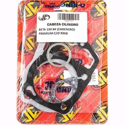 [JJC210] JUNTA TAPA DE CILINDRO BETA 150 BK (CAD) PREMIUM C/ORING JC (06497P/O)