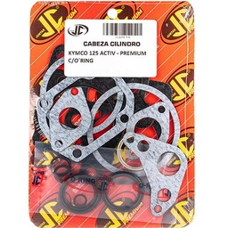 [JJC215] JUNTA TAPA DE CILINDRO KYMCO 125 ACTIV PREMIUM C/ORING JC (21033P/O)