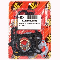 [JJC218] JUNTA TAPA DE CILINDRO ZANELLA 90 HOT PREMIUM C/ORING JC (21024P/O)