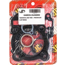 [JJC222] JUNTA TAPA DE CILINDRO YAMAHA 250 YBR PREM. C/ORING JC (21102P/O)