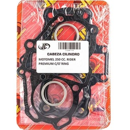 [JJC223] JUNTA TAPA DE CILINDRO MOTOMEL 250 RIDER PREMIUM C/ORING JC (21107P/O)