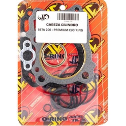 [JJC228] JUNTA TAPA DE CILINDRO BETA 200 PREMIUM C/ORING JC (21149P/O)
