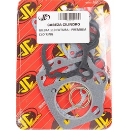 [JJC230] JUNTA TAPA DE CILINDRO GILERA 110 FUTURA PREMIUM C/ORING JC (06268P/O)