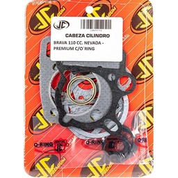 [JJC237] JUNTA TAPA DE CILINDRO BRAVA 110 NEVADA PREM. C/ORING JC (06374P/O)
