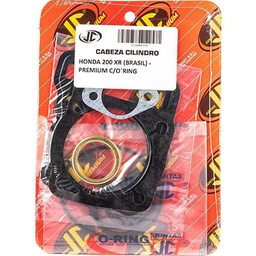 [JJC240] JUNTA TAPA DE CILINDRO HONDA 200 XR (BRASIL) PREM. C/ORING JC (21066P/O)