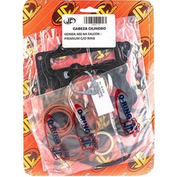 [JJC243] JUNTA TAPA DE CILINDRO HONDA 400 NX FALCON PREM. C/ORING JC (06445P/O)