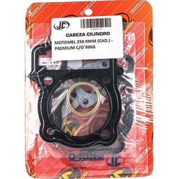 [JJC252] JUNTA TAPA DE CILINDRO MOTOMEL XMM 250 (CAD) PREM. ORING JC (21296P/O)