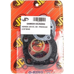 [JJC259] JUNTA TAPA DE CILINDRO HONDA 125 CB PREM. C/ORING JC (00573P/O)