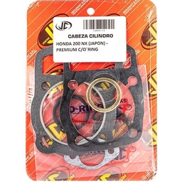 [JJC262] JUNTA TAPA DE CILINDRO HONDA 200 NX (JAPON) PREM. C/ORING JC (00591P/O)