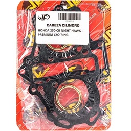 [JJC266] JUNTA TAPA DE CILINDRO HONDA 250CB NIGHT HAWK PREM. C/ORING JC (00603P/O)