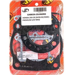 [JJC276] JUNTA TAPA DE CILINDRO HONDA 250CR M.92/2000 PREM. C/ORING JC (06285P/O)