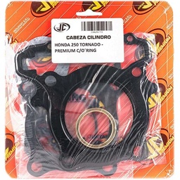 [JJC279] JUNTA TAPA DE CILINDRO HONDA 250 TORNADO PREM. C/ORING JC (06236P/O)