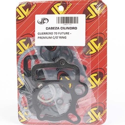 [JJC330] JUNTA TAPA DE CILINDRO GUERRERO 70FUTURE PREMIUM C/O´RING JC (06277P/O)