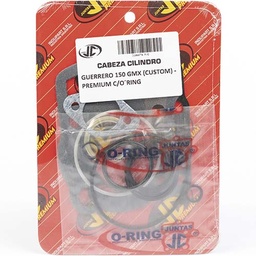 [JJC337] JUNTA TAPA DE CILINDRO GUERRERO 150GMX (CUSTOM) PREMIUM C/O´RING JC (00678P/O)