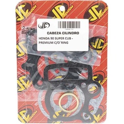 [JJC349] JUNTA TAPA DE CILINDRO HONDA 90SUPER CUB PREMIUM C/O´RING JC (00583P/O)
