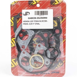 [JJC356] JUNTA TAPA DE CILINDRO HONDA 125TITAN M.97/99 PREM. C/O Y T/VAL. JC (00581P/O)