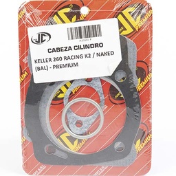 [JJC372] JUNTA TAPA DE CILINDRO KELLER 260RACING K2 / NAKED (BAL) PREMIUM JC (21142P)
