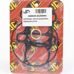 [JJC381] JUNTA TAPA DE CILINDRO MOTOMEL 150VX (SCOOTER) PREMIUM C/T/V. JC (06470P)