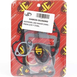 [JJC389] JUNTA TAPA DE CILINDRO MOTOMEL 200 DAKAR (VAR) PREM. C/O Y T/VAL. JC (06453P/O)